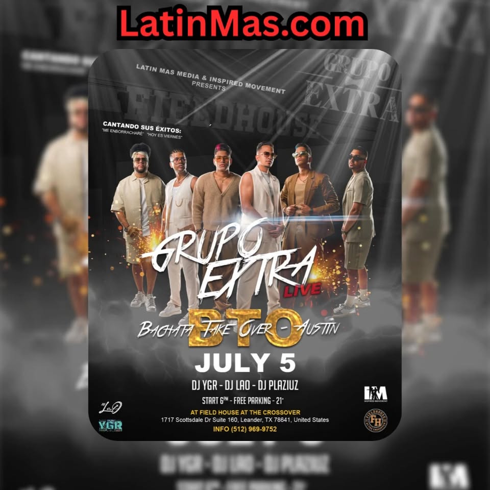Bachata Take Over - Grupo Extra in Austin!!!