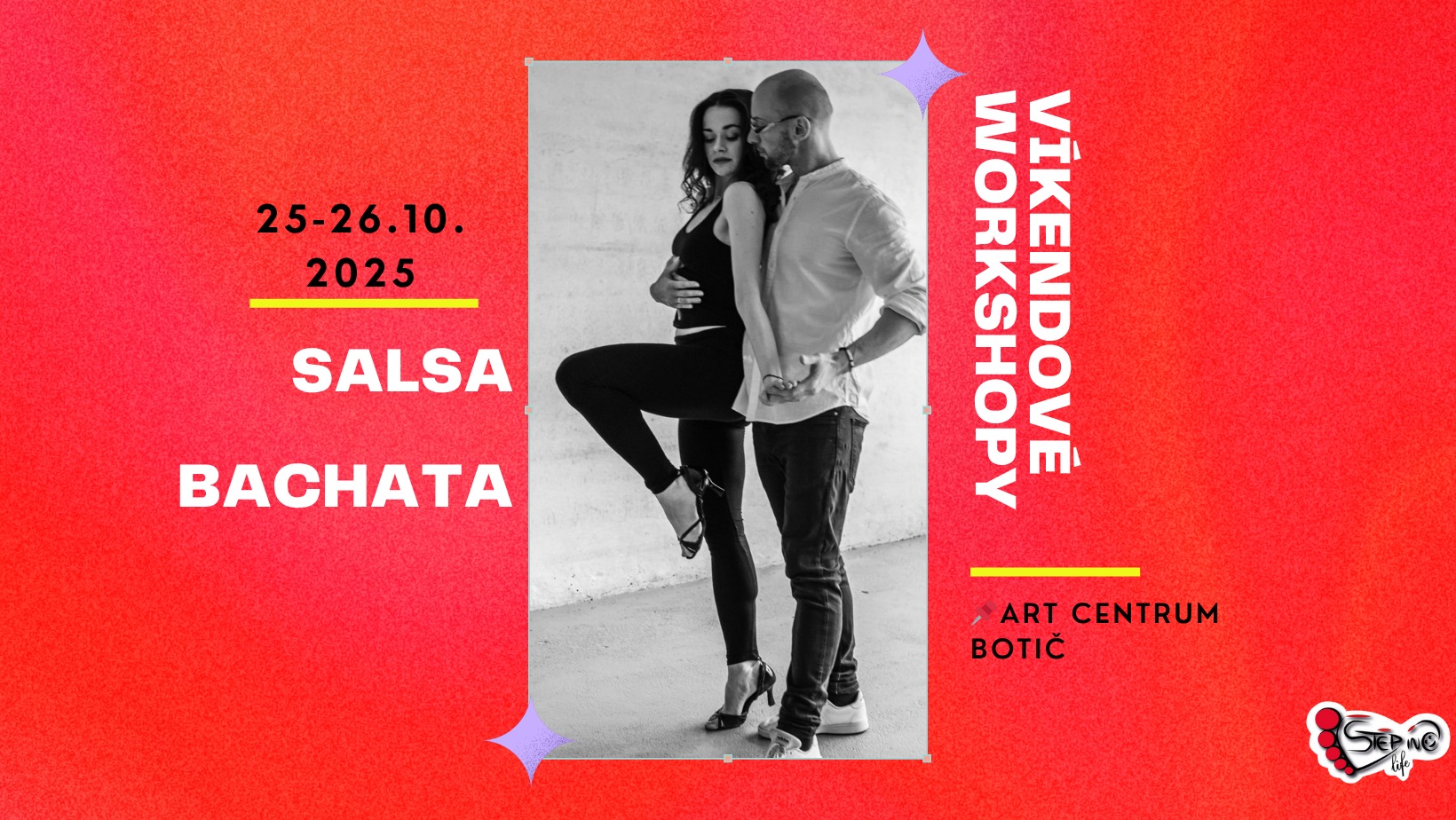 🔥❤️ Salsa, Bachata workshop 25-26.října 💃🕺