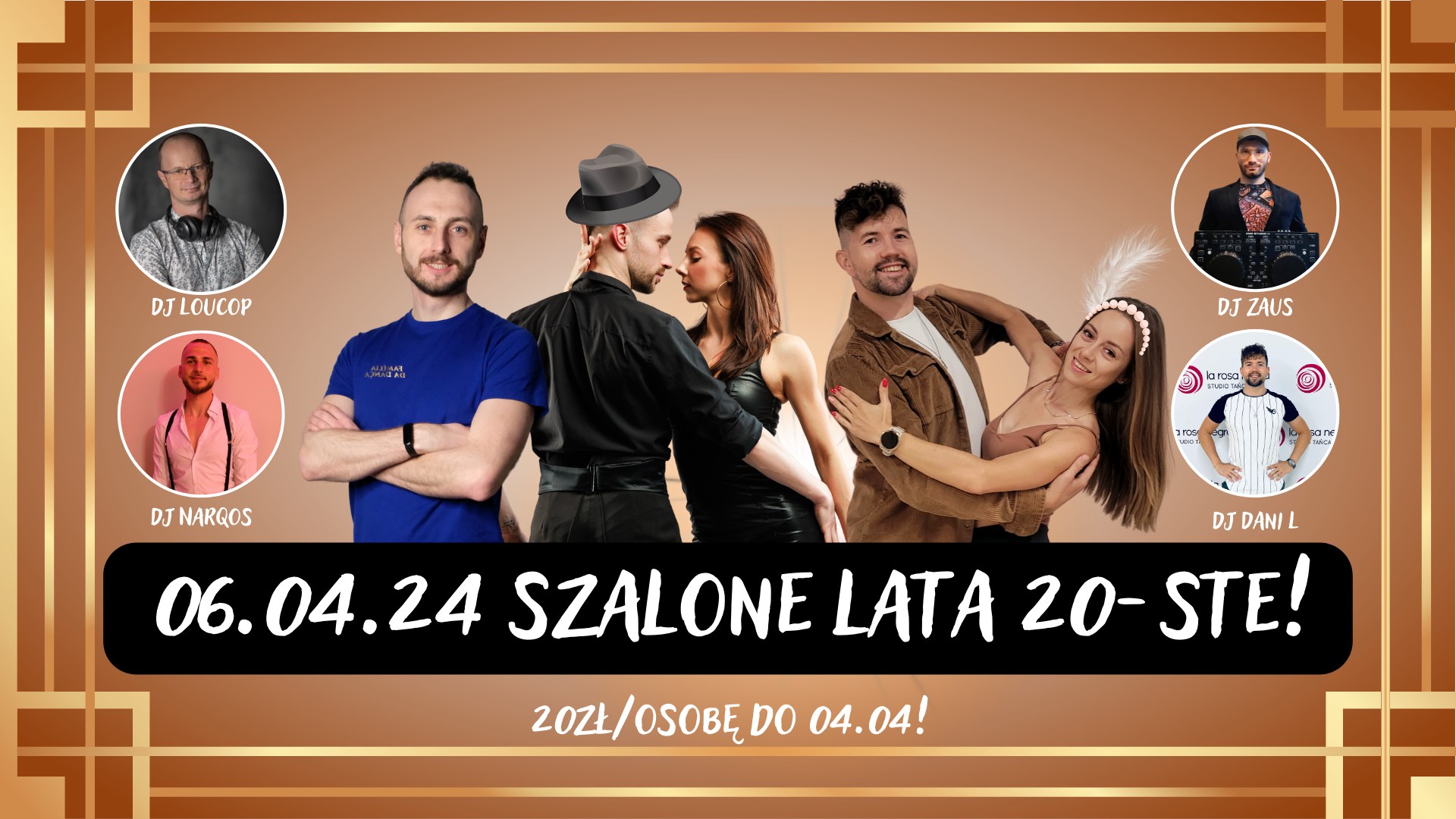 Szalone lata 20-ste w La Rosa Negra!