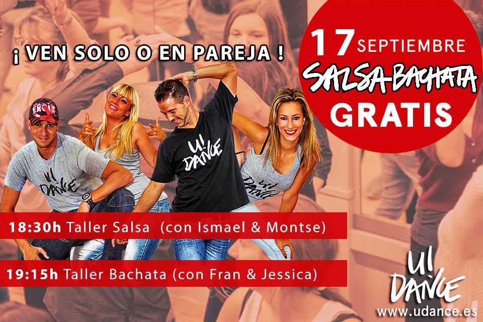 Clase Gratis salsa bachata en Diagonal Mar
