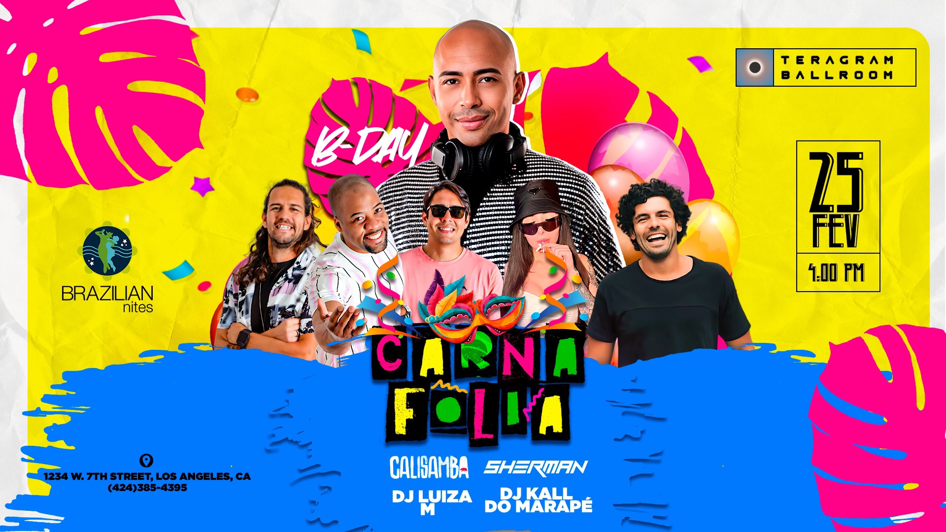 CARNA-FOLIA - 23rd Annual Brazilian Carnaval