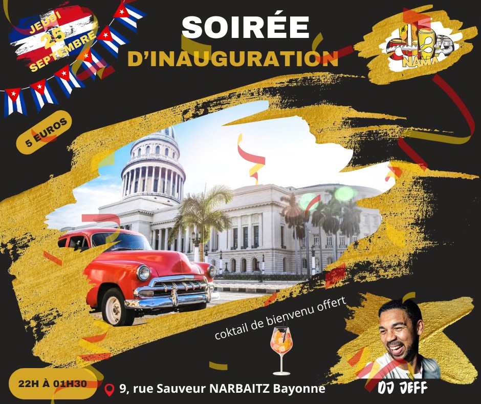 SOIREE D'INAUGURATION SALSA BACHATA