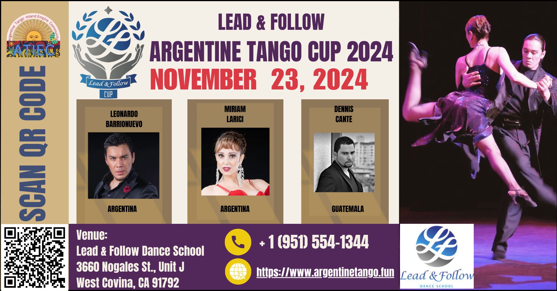 Lead & Follow Argentine Tango Cup 2024