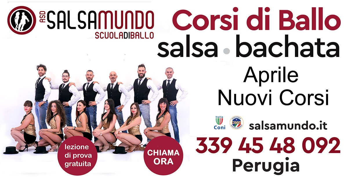 Salsa e Bachata-Nuovo Corso Principianti-Perugia