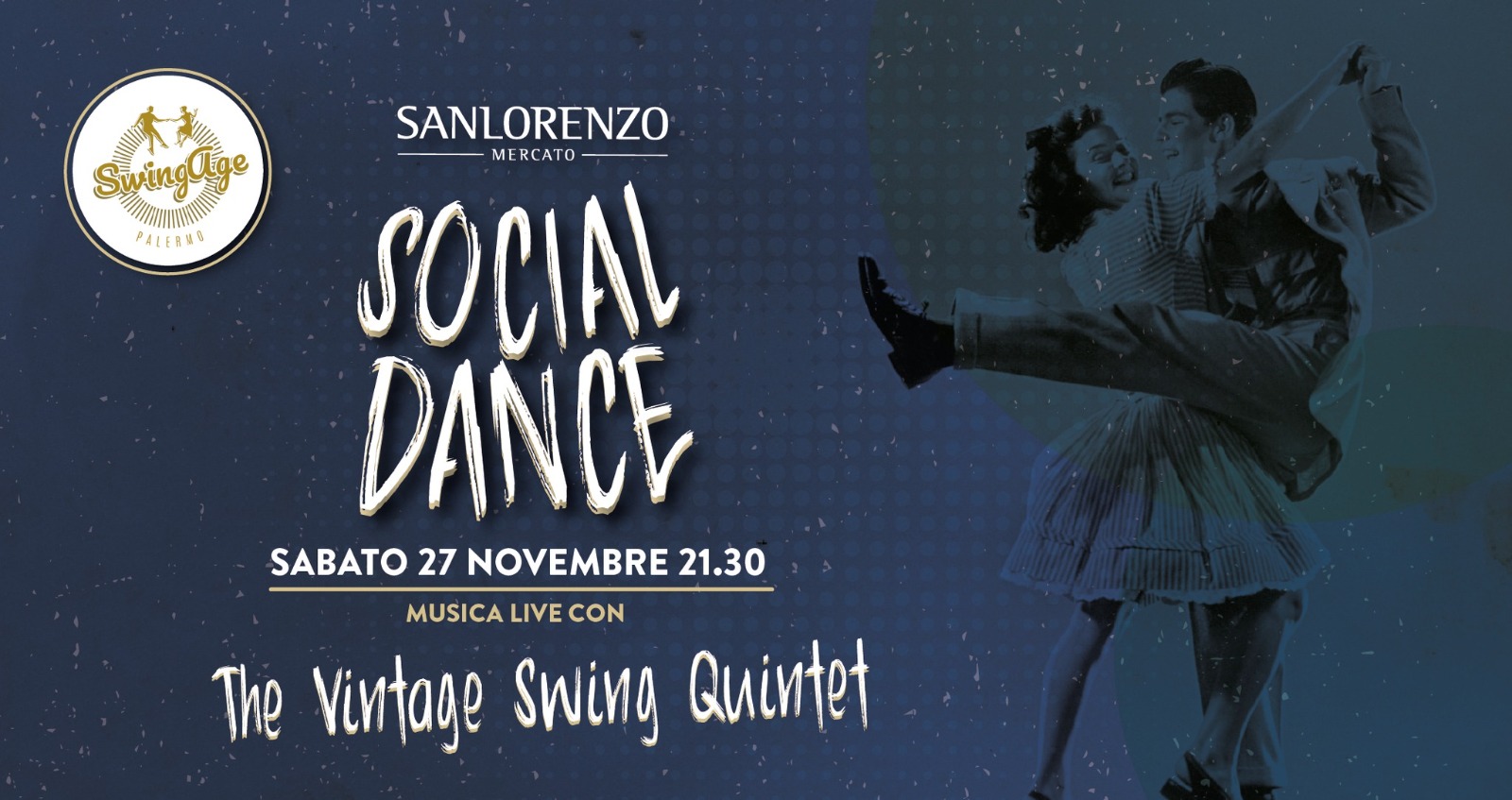 Sociale Dance con The Vintage Swing Quintet