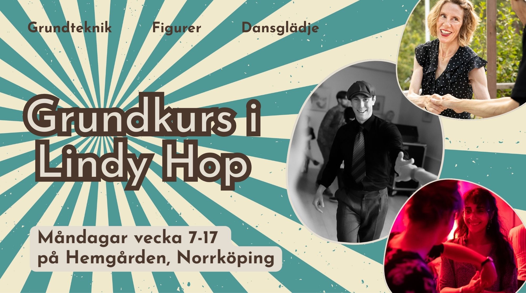 Grundkurs i Lindy Hop i Norrköping - terminsstart!