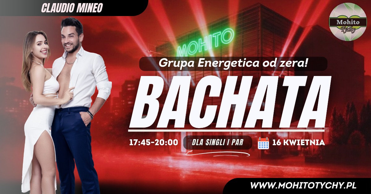Bachata dla Singli i Par od podstaw z Cladio Mineo - Grupa Energetica