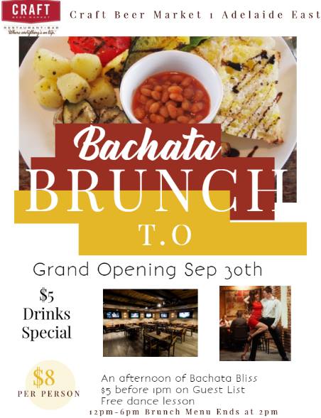 Bachata Brunch T.O. Dance Unity Edition