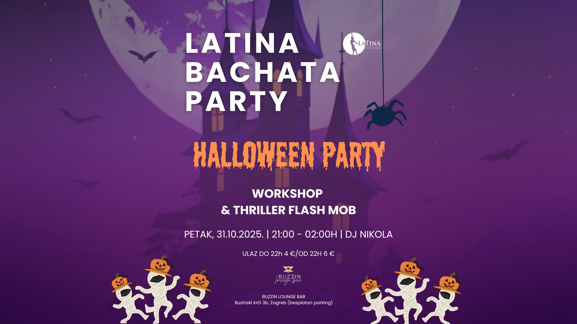 HALLOWEEN PARTY BY LaTina Dance Studio