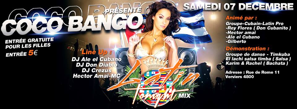COCO BANGO Présente LATIN TONIGHT