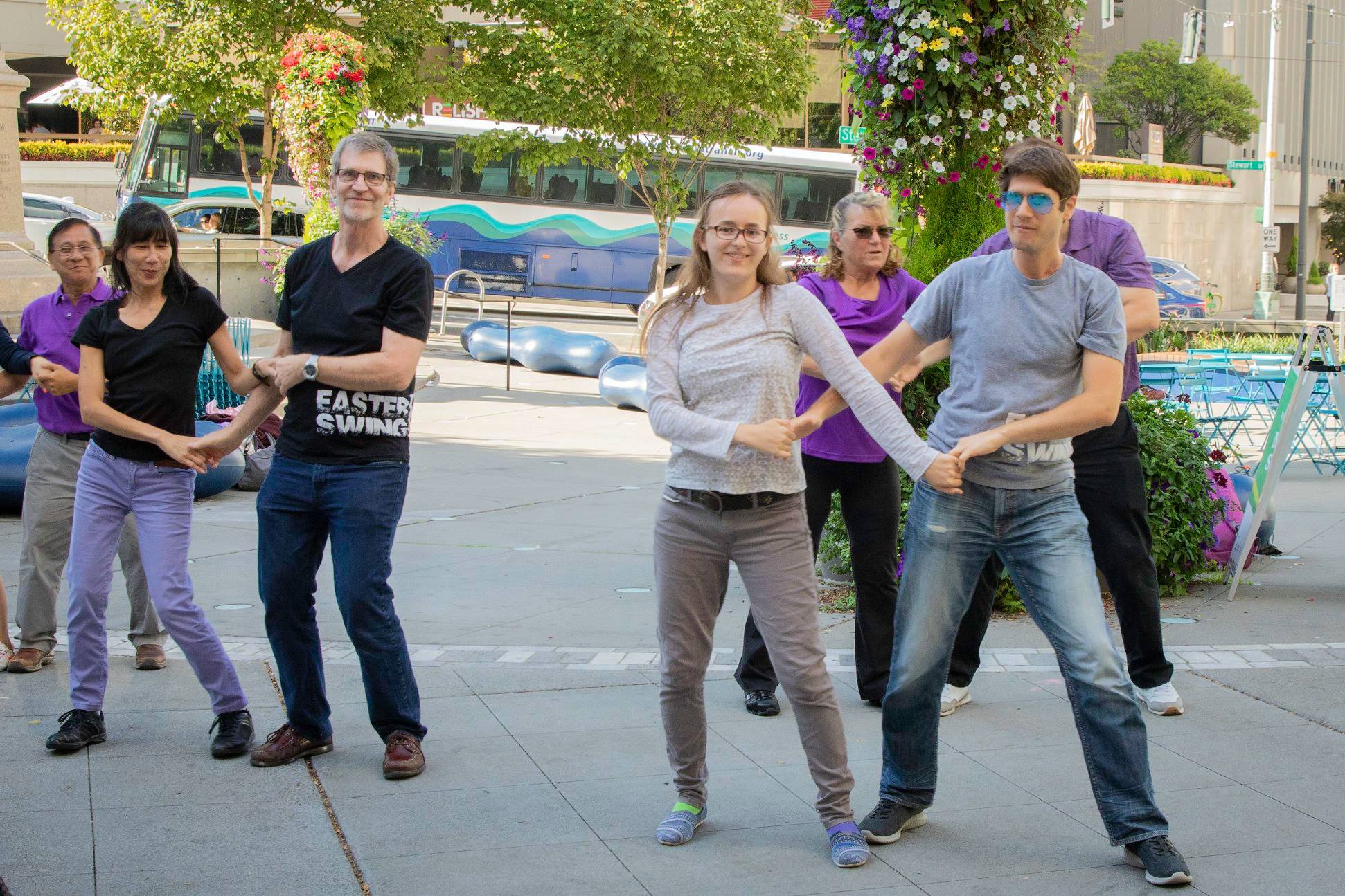 Flash Mob Practice, Lessons and Social.