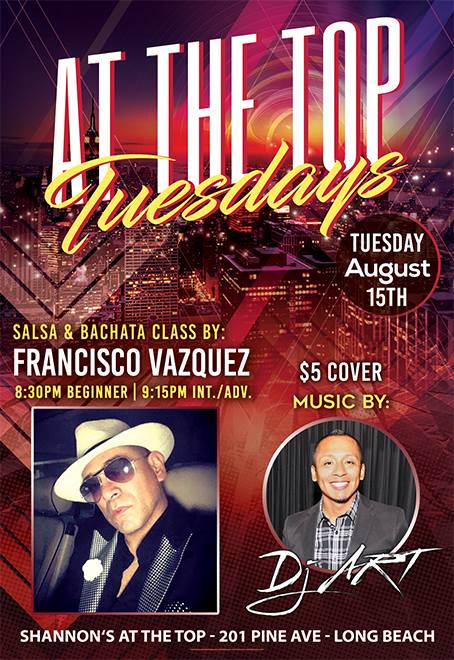 Salsa Bachata Tuesdays in Long Beach!