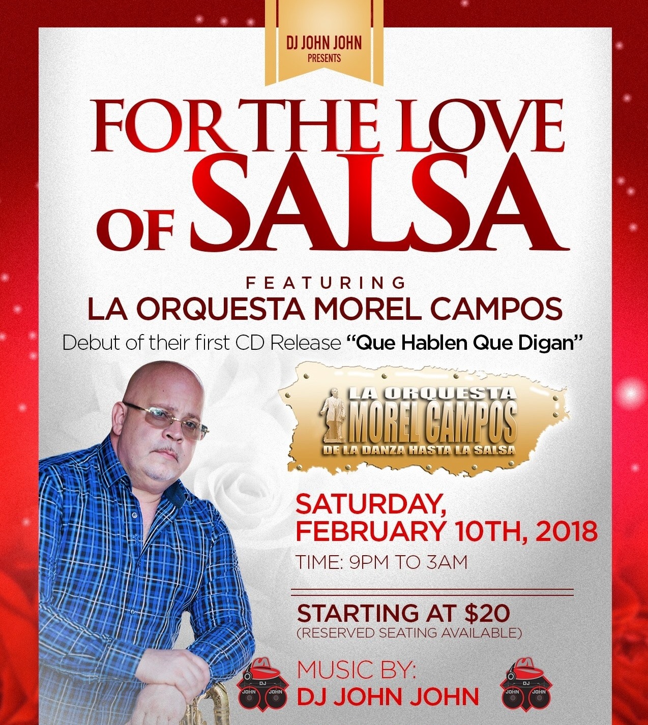 For The Love Of Salsa featuring La Orquesta Morel Campos