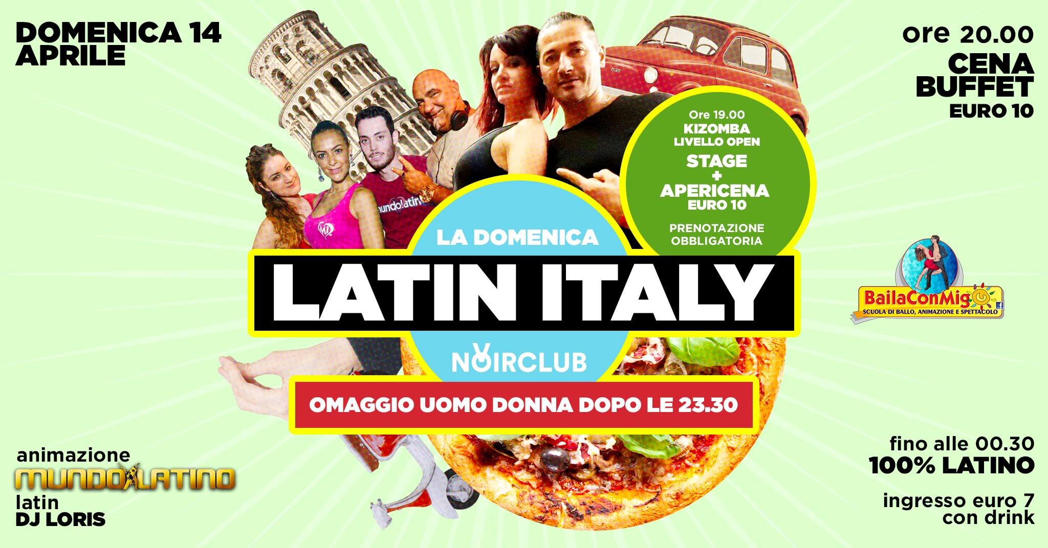 La Domenica LATIN ITALY Noir Club