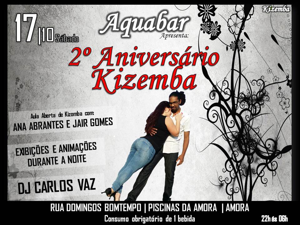 Festa do 2º Aniversário Kizemba ****AQUABAR AMORA