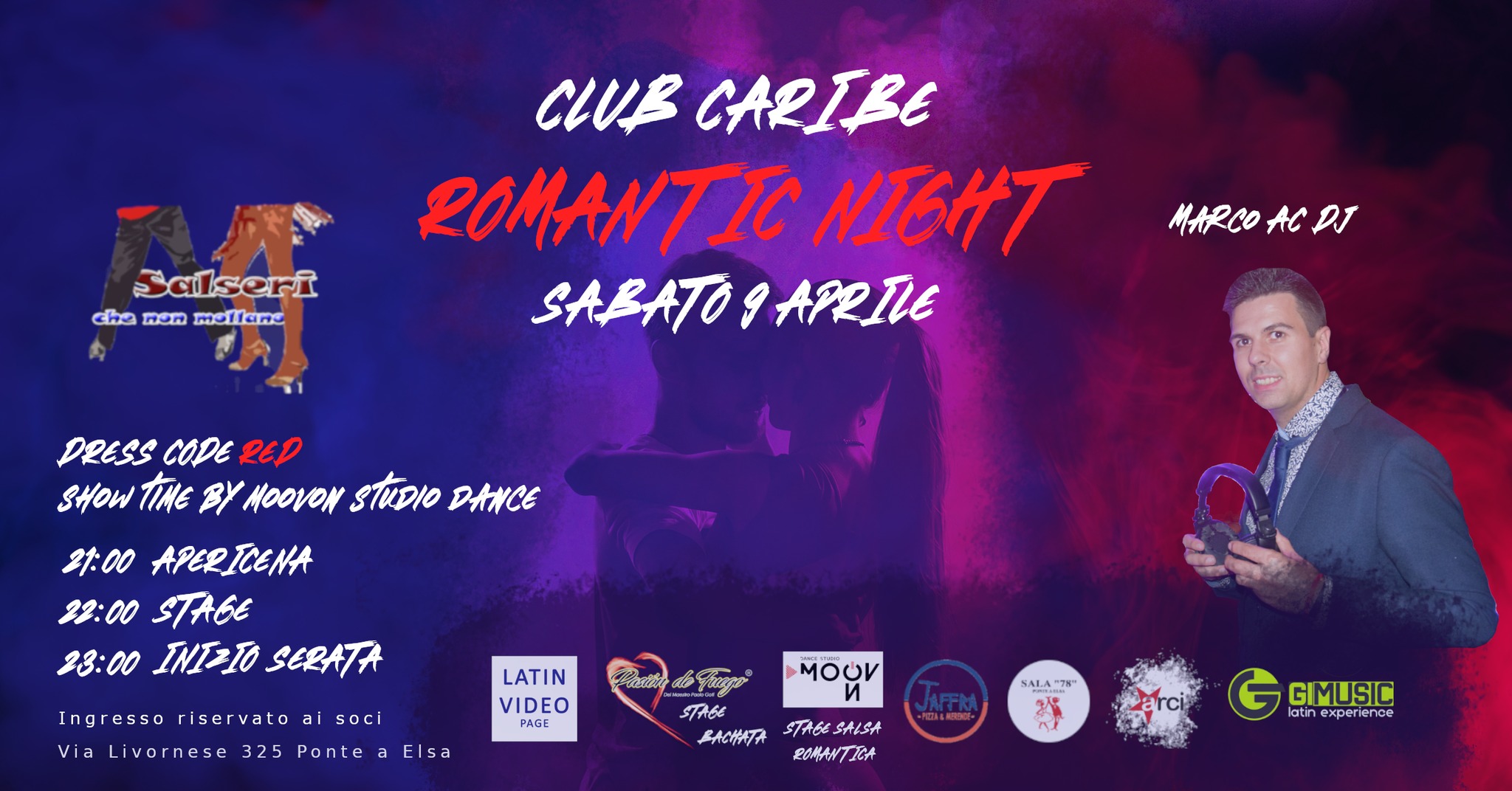 Gruppo SCNM al Club Caribe Sabato 9 Aprile 2022