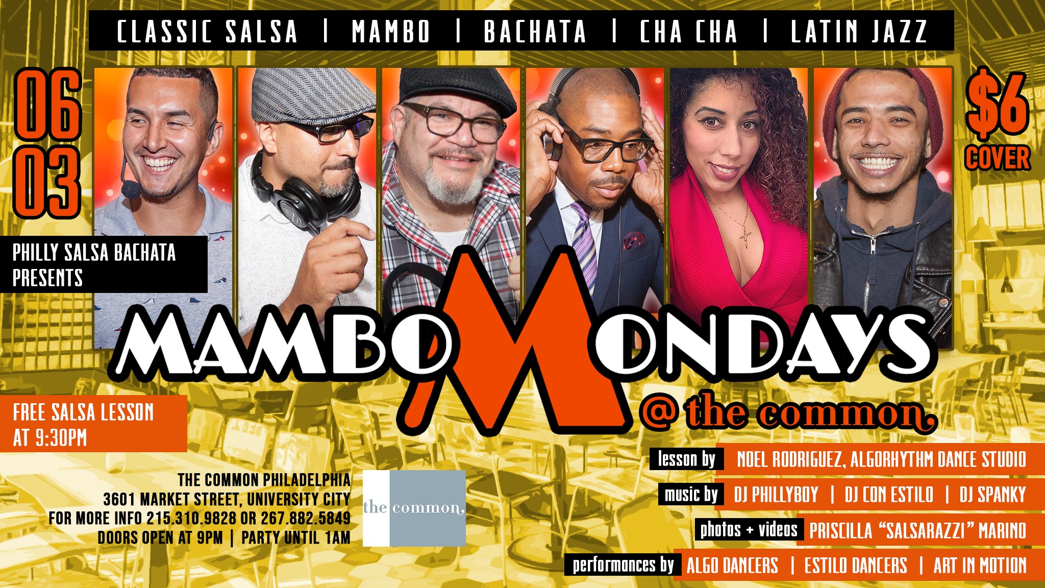 Mambo Mondays @The Common - Return of The Mambo!