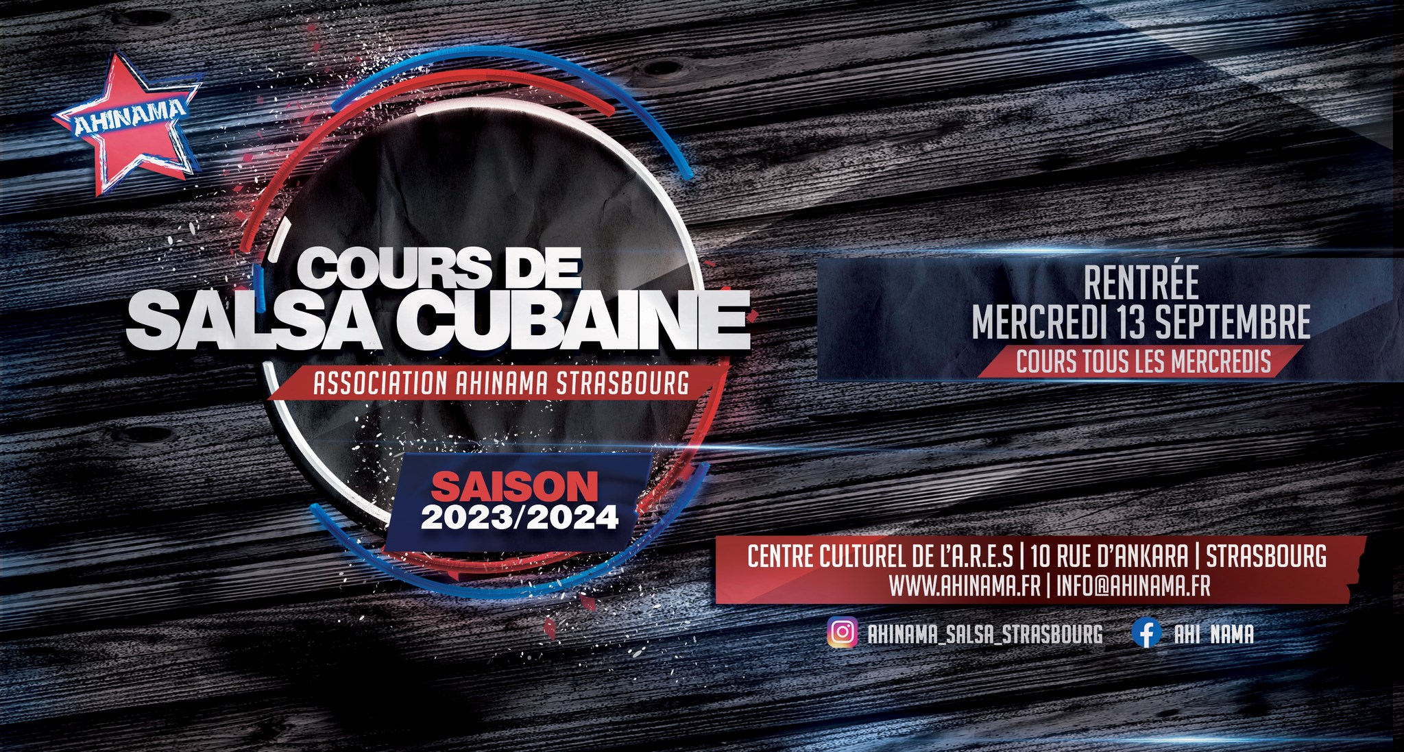 ★ Cours de Salsa Cubaine - Association Ahinama Strasbourg ★