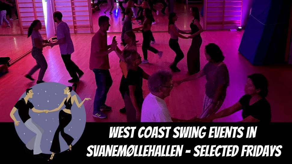 West Coast Swing beginner workshop and WCS Zouk Fusion Social