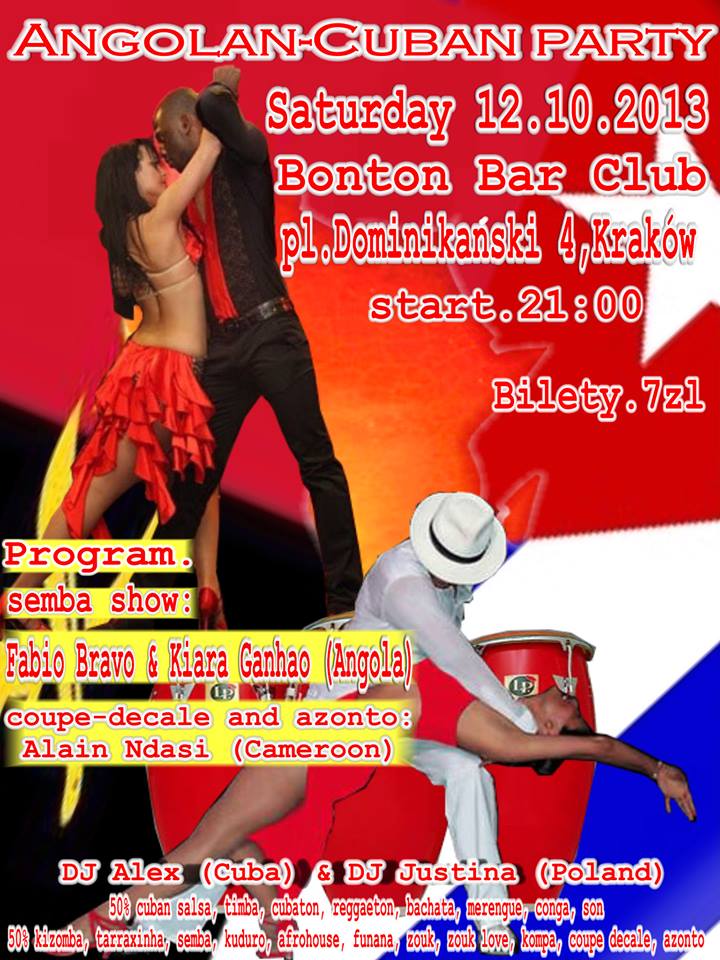 Angolan - Cuban Party 12.10.2013