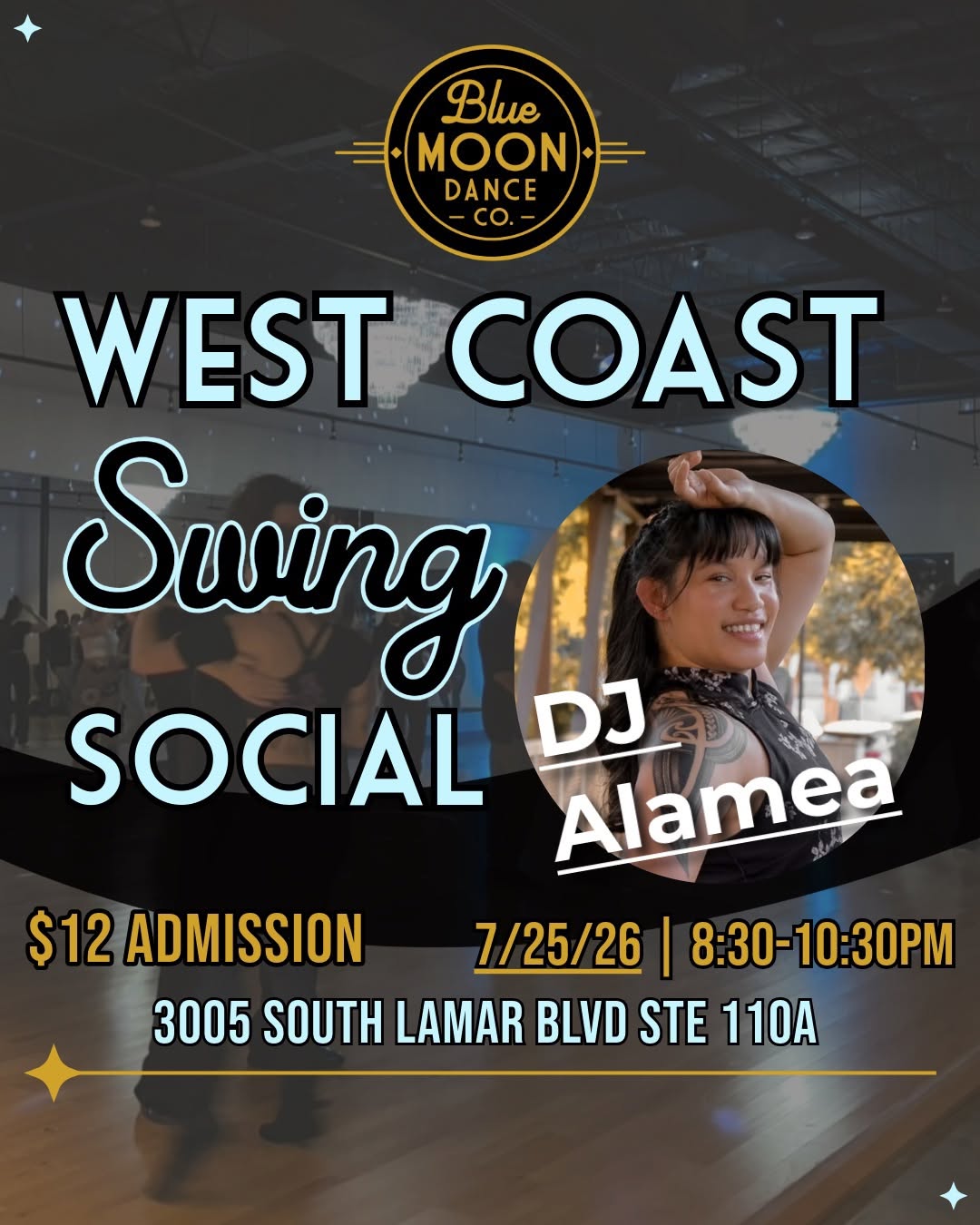 West Coast swing dance social