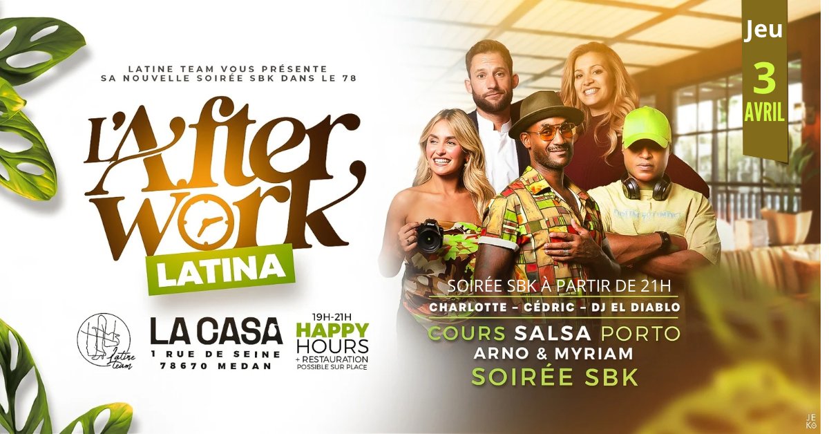 L' AFTERWORK LATINA by Latine Team