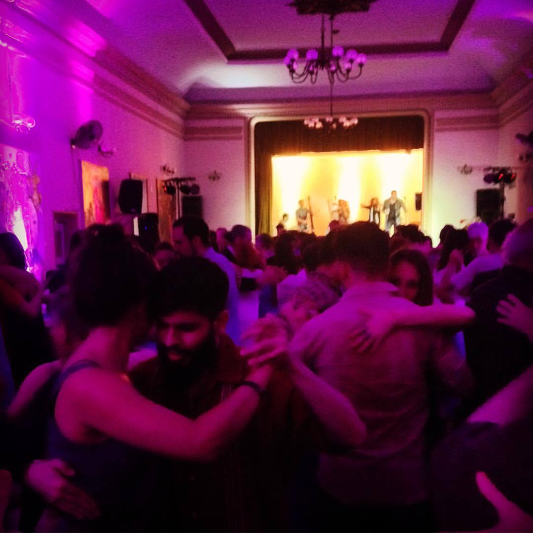 Seminario tango pista.