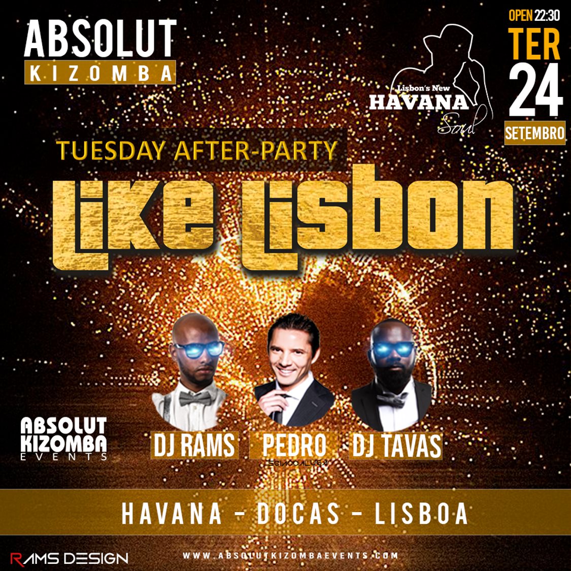 Like Lisbon X After-Party & Absolut Kizomba @Havana Soul