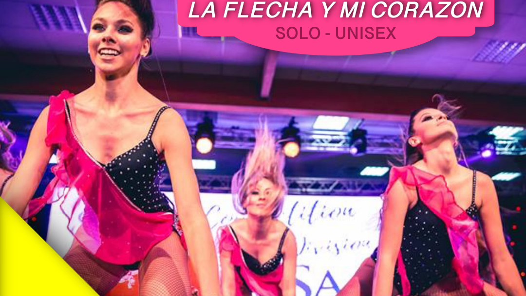 Projekt choreograficzny video z salsy on2 solo "La Flecha y Mi Corazon" by KARINA GARCIA