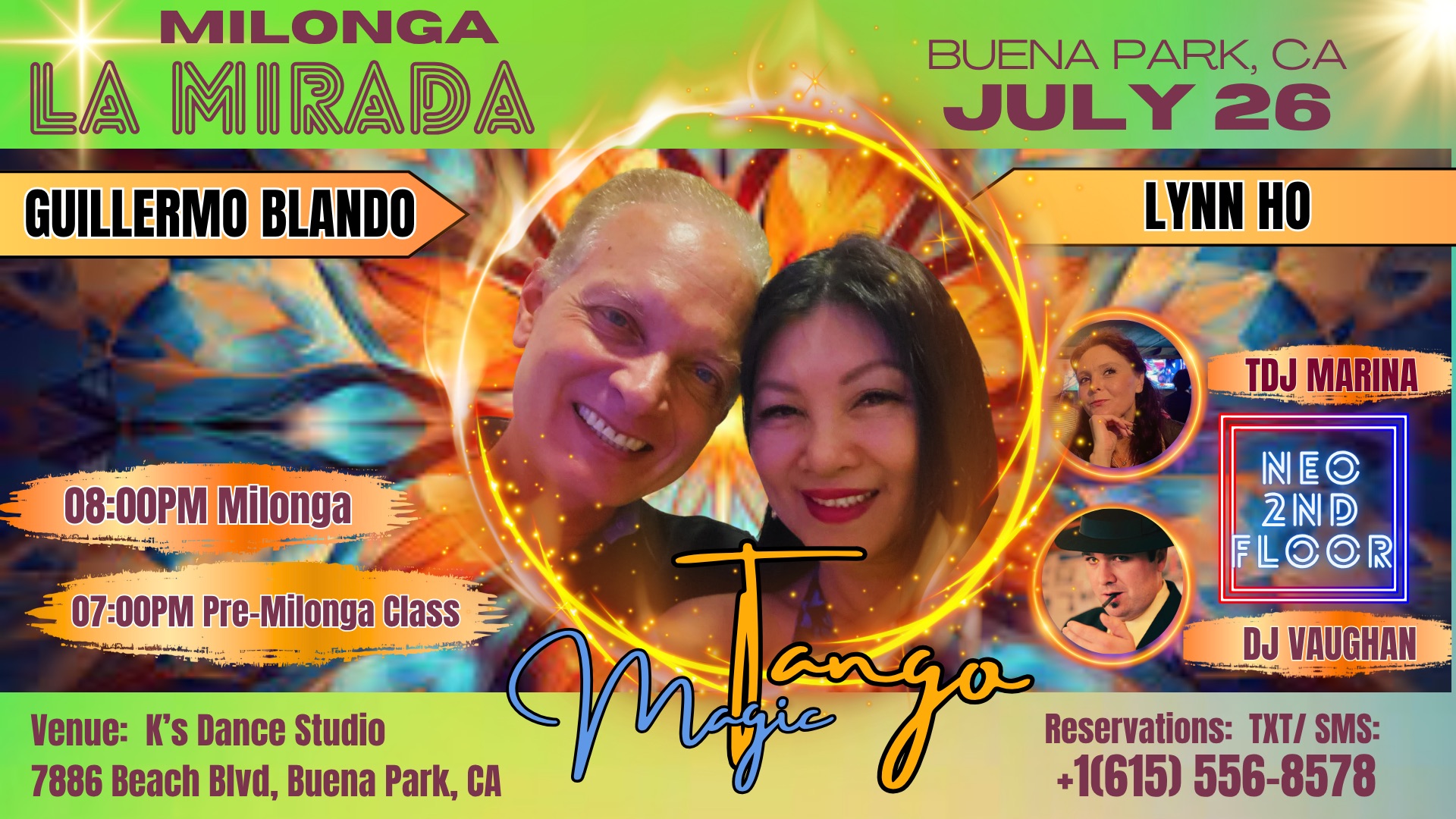 Milonga La Mirada - Tango Magic π₯ Guillermo Blando & Lynn Ho