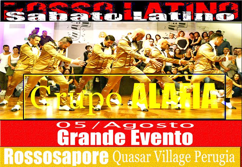 Grupo Alafia Stage e Show 05 Agosto Quasar Village,Perugia