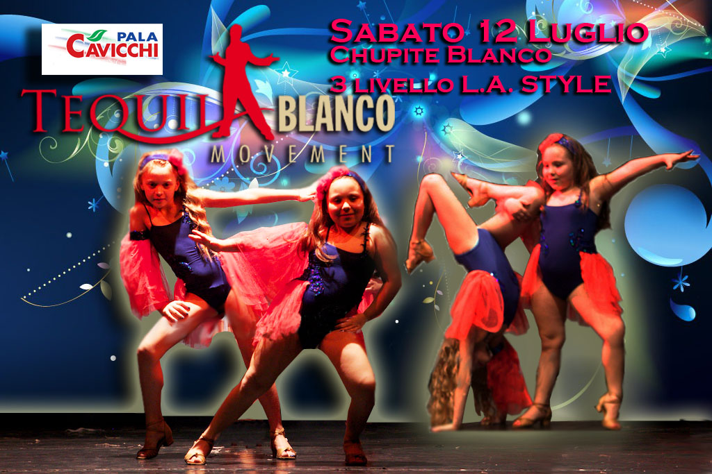 Sabato 12 LUGLIO continuano le serate A Toda Salsa e gli spettacoli della scuola TEQUILA BLANCO