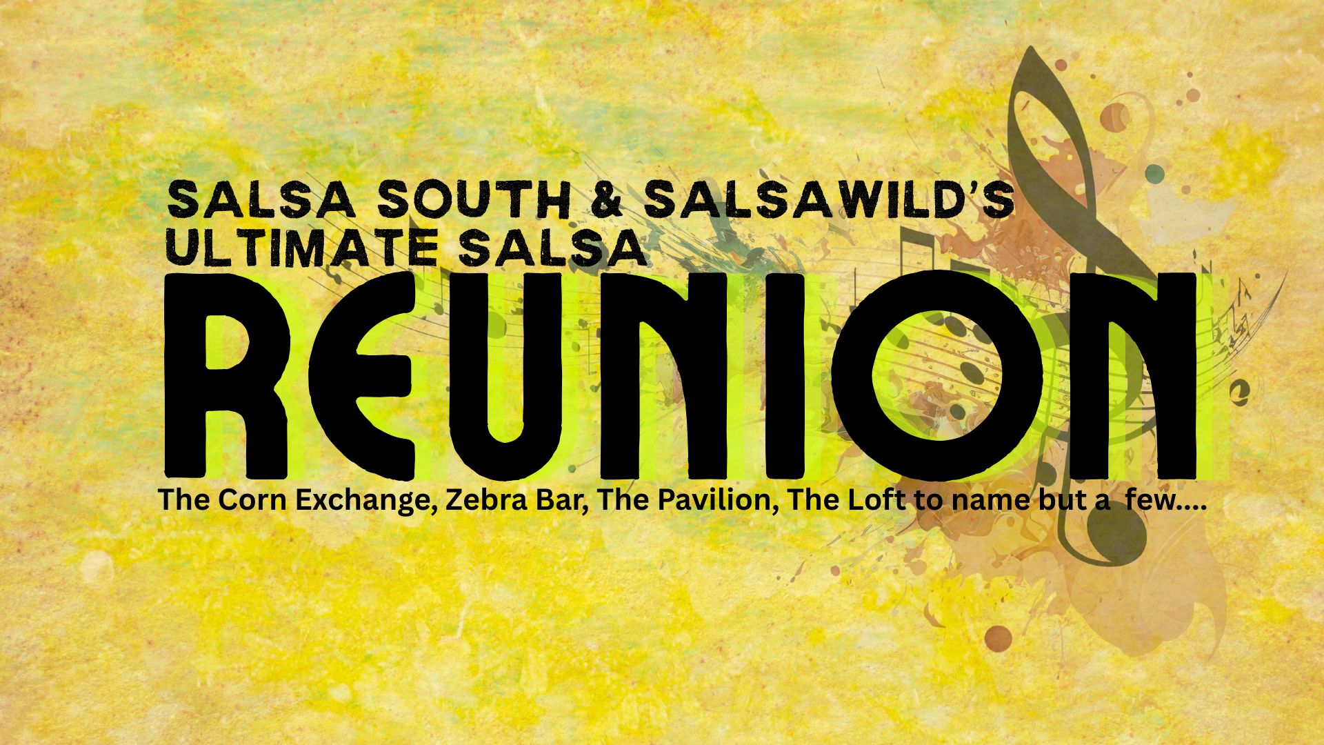 The Ultimate Salsa Reunion Party in Kent Saturday 6th June