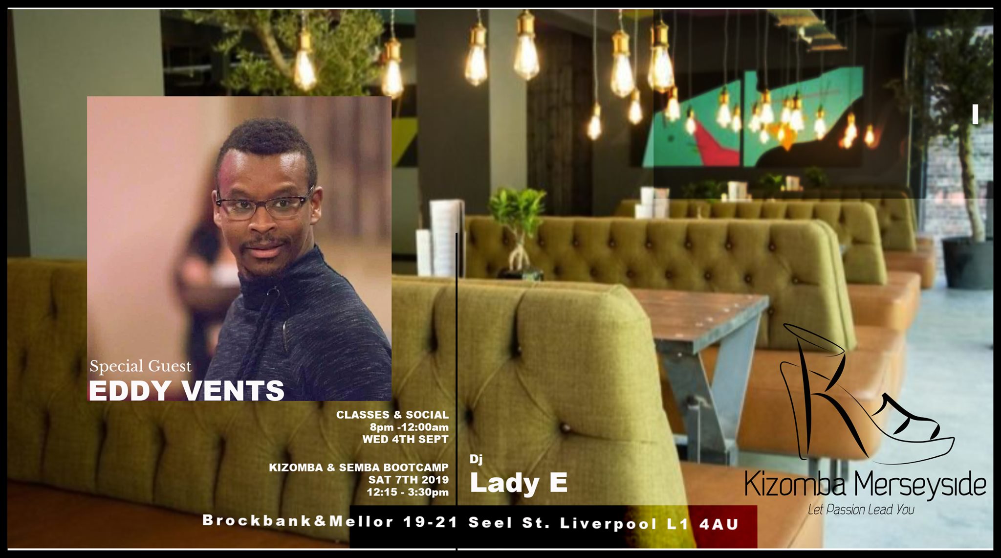 Let Passion Lead You: Kizomba&Semba Classes Guest EDDY VENTS