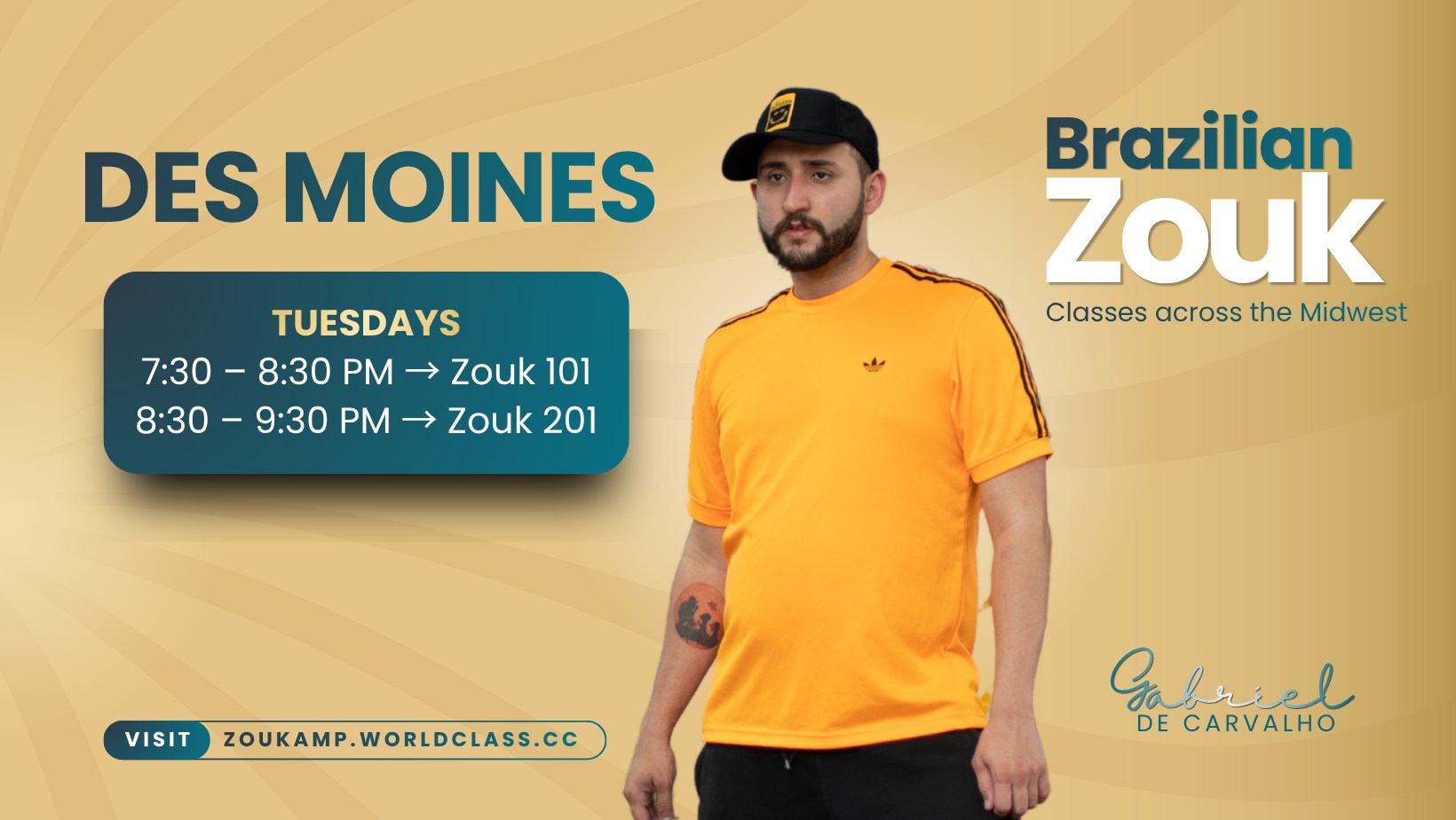 Brazilian Zouk Classes in DES MOINES