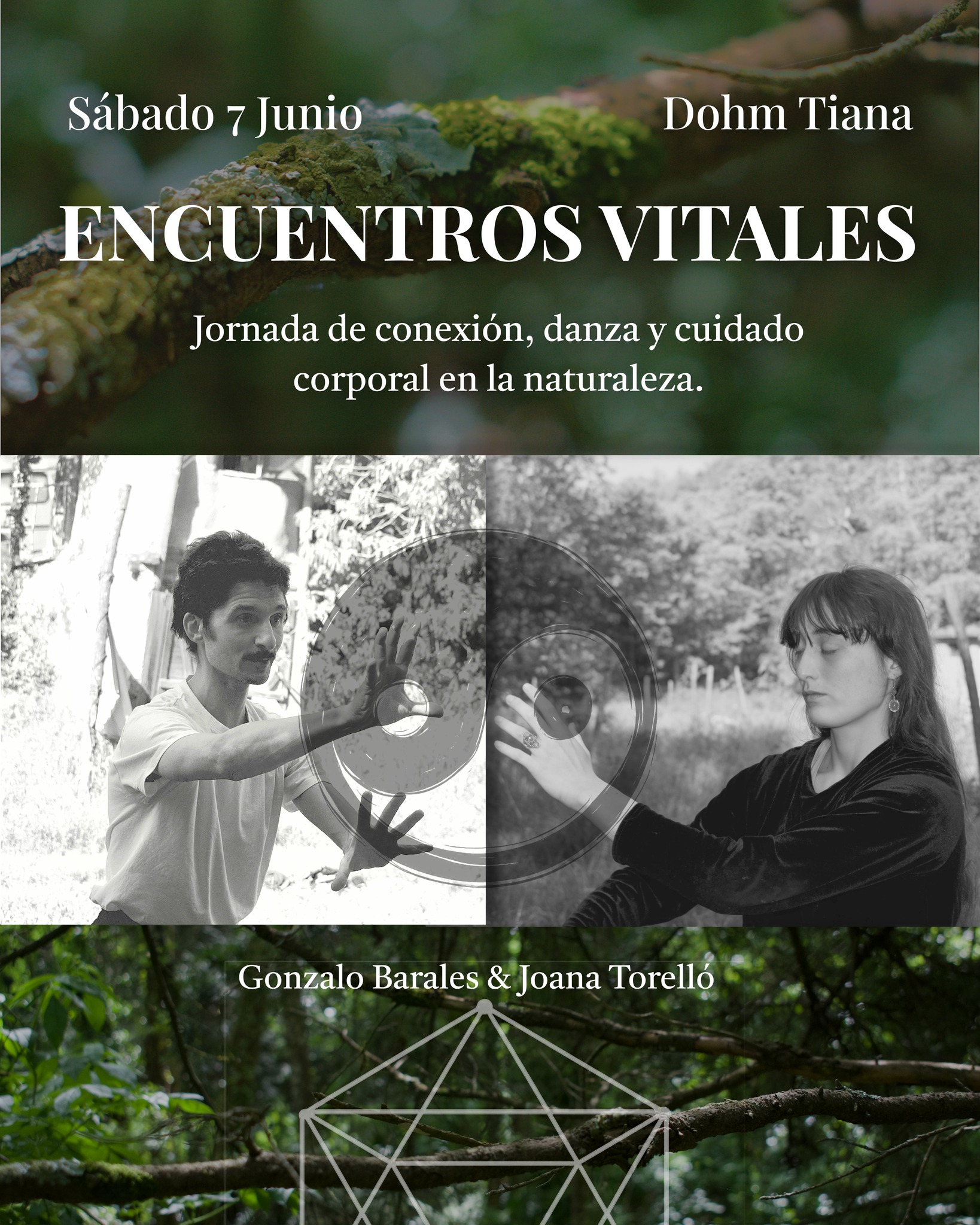 ENCUENTROS VITALES: Jornada de conexión, danza y cuidado en la Naturaleza.