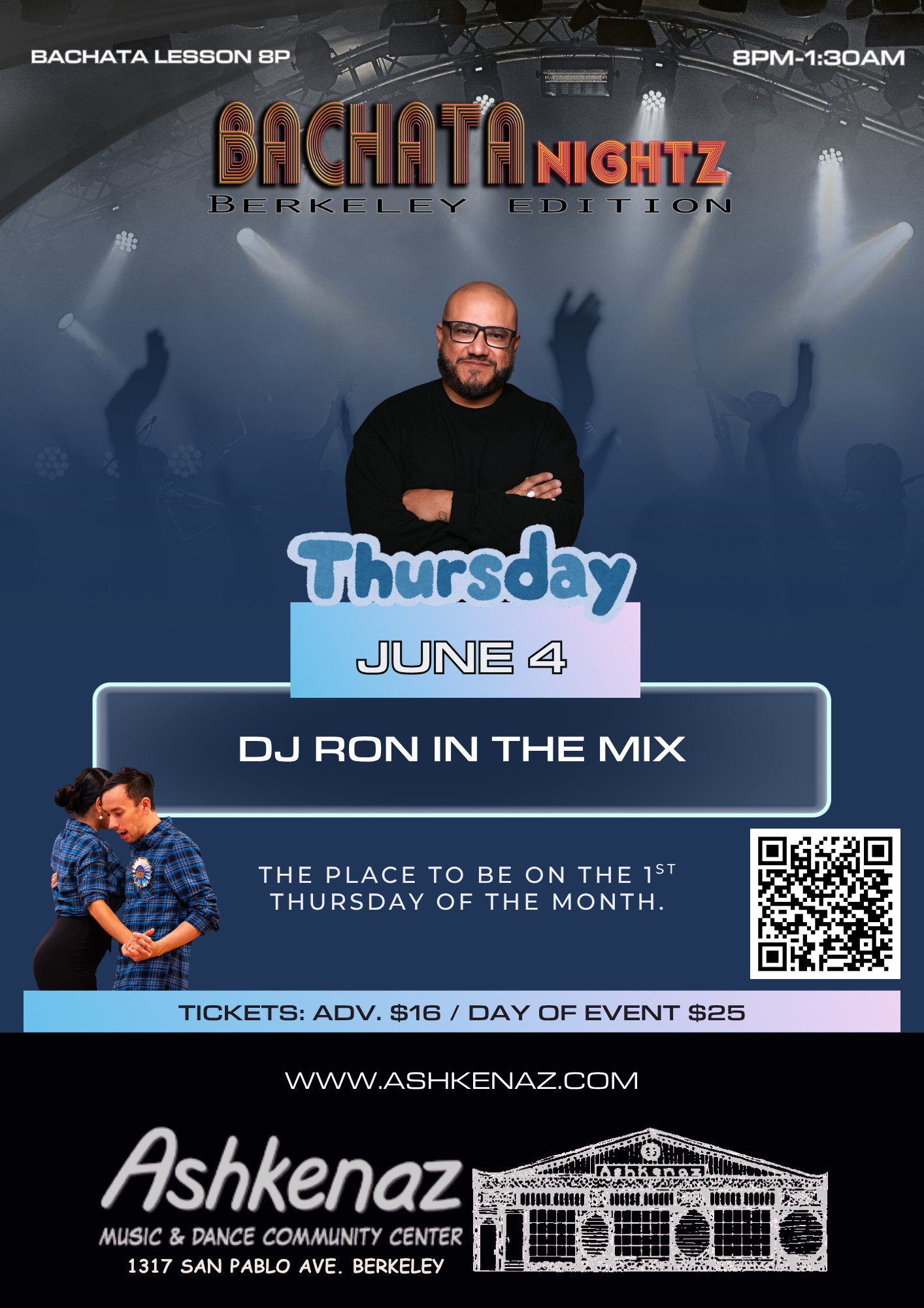 BACHATANightz in Berkeley- JUNE 4 - Summer is coming!