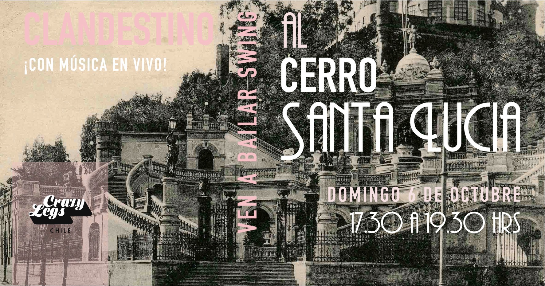 ¡Bailemos Swing en el Cerro Santa Lucía!