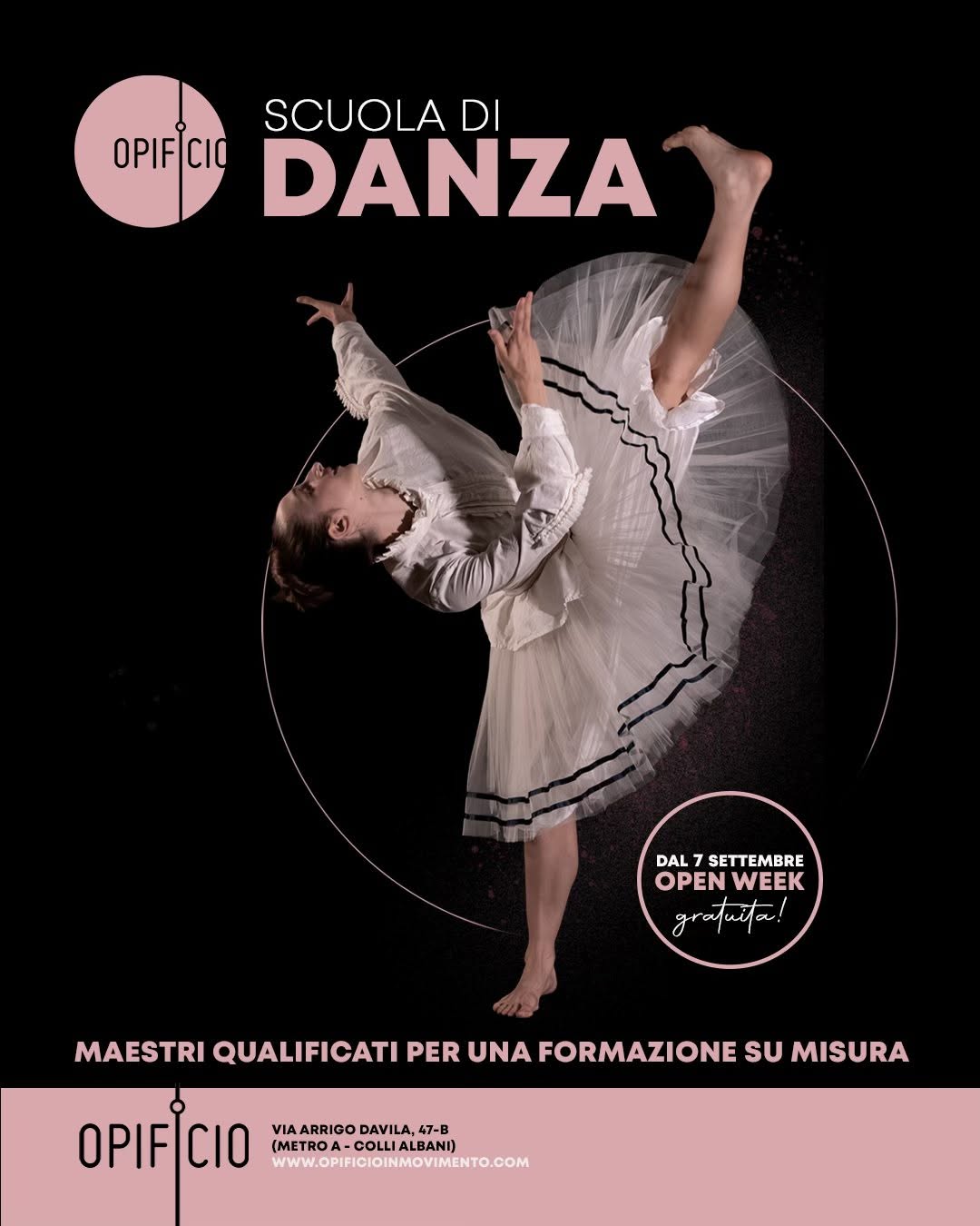 OPIFICIO scuola di danza OPEN DAYS per bambini, ragazzi e adulti