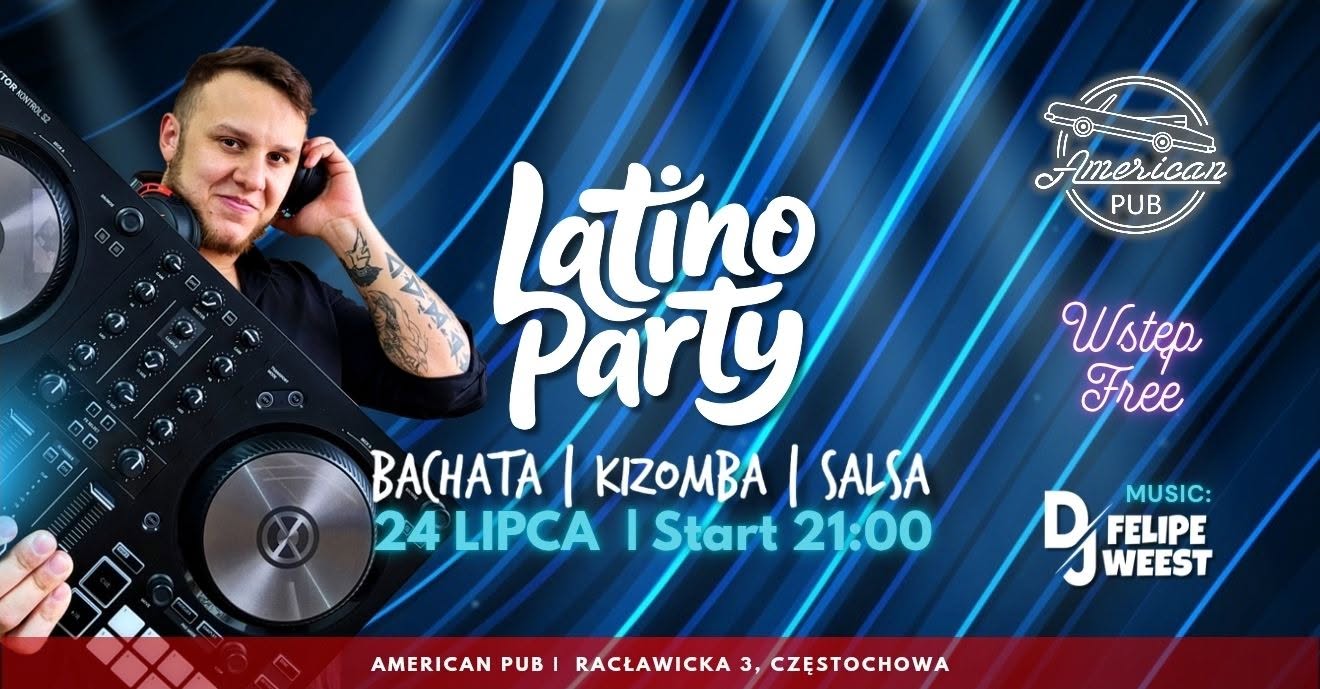 LATINO PARTY W AMERICAN PUB