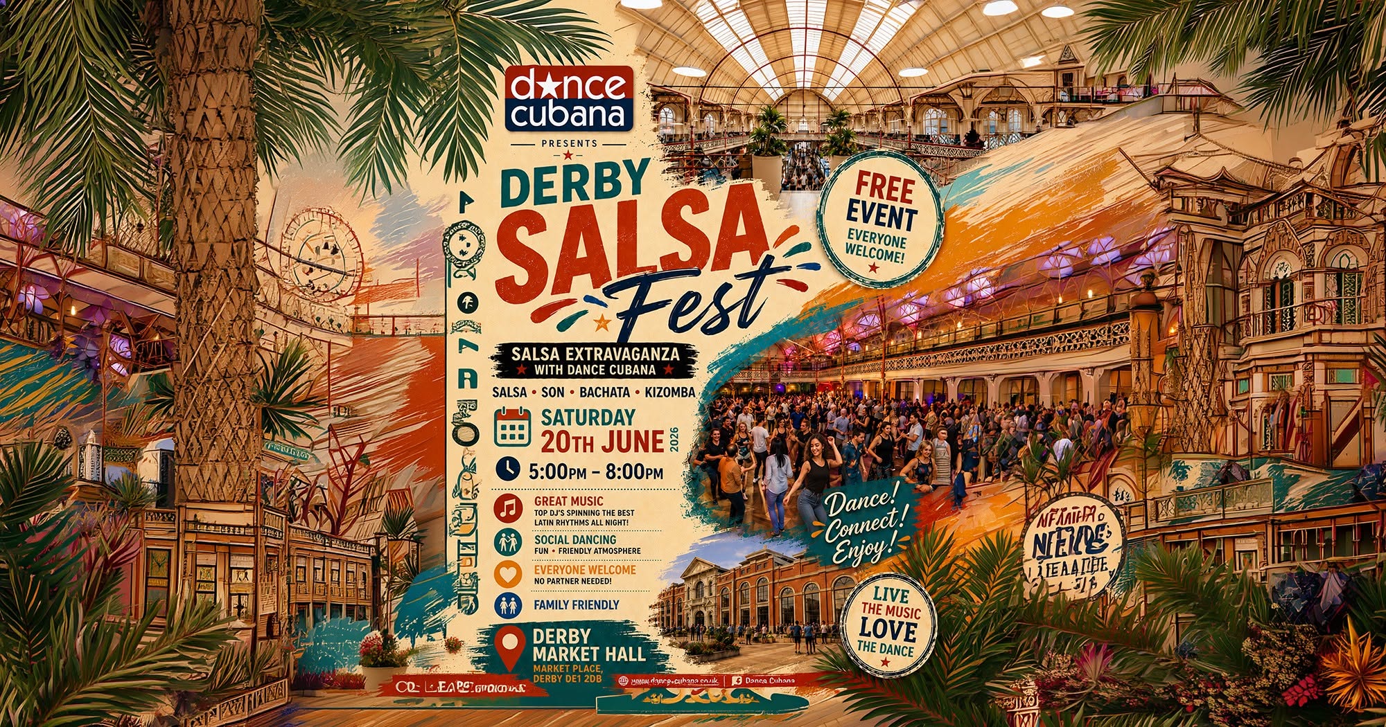 Derby Salsa Fest (FREE EVENT) @Derby Market Hall