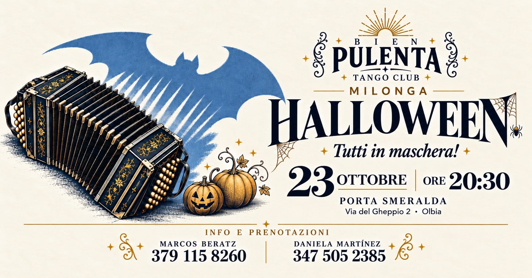 🎃 MILONGA HALLOWEEN 🦇