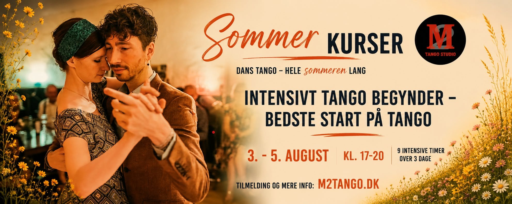 Intensivt Argentinsk Tango Sommerkursus - Den Bedste start på din tango