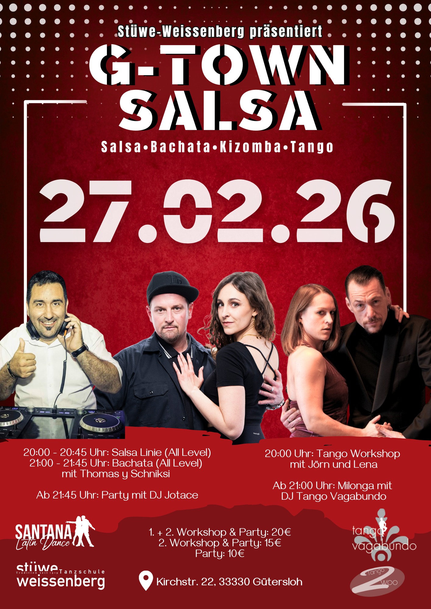 G-Town Salsa-Party con Milonga
