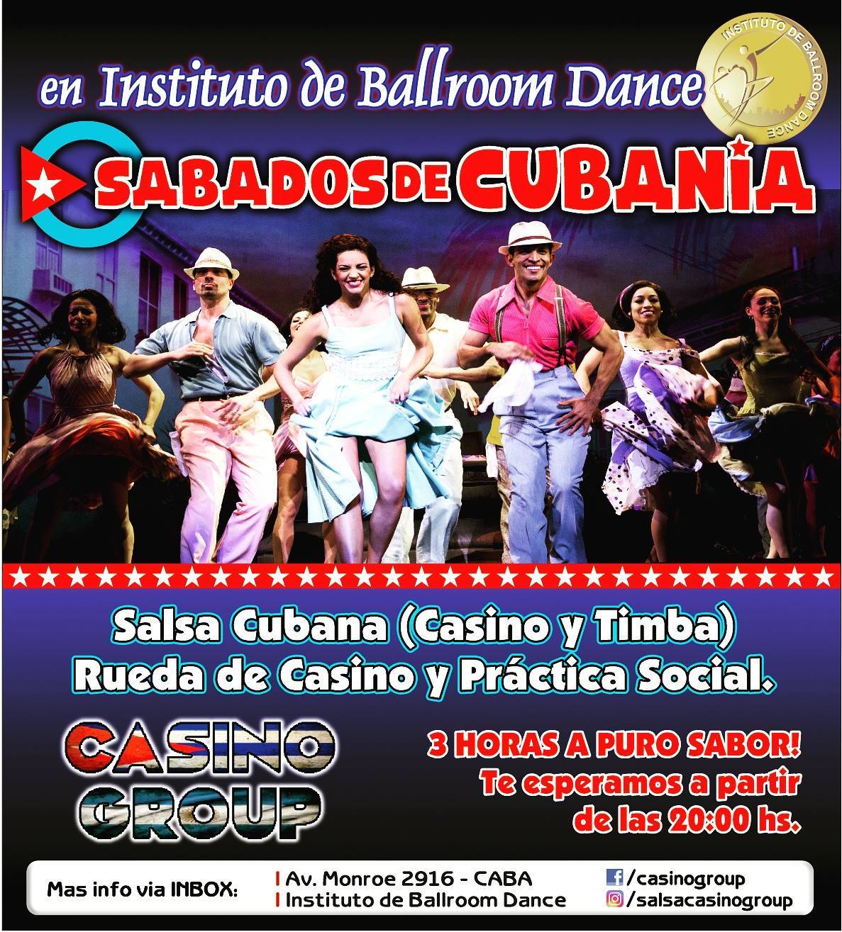 Clases de Salsa Cubana y Rueda de Casino en Belgrano!