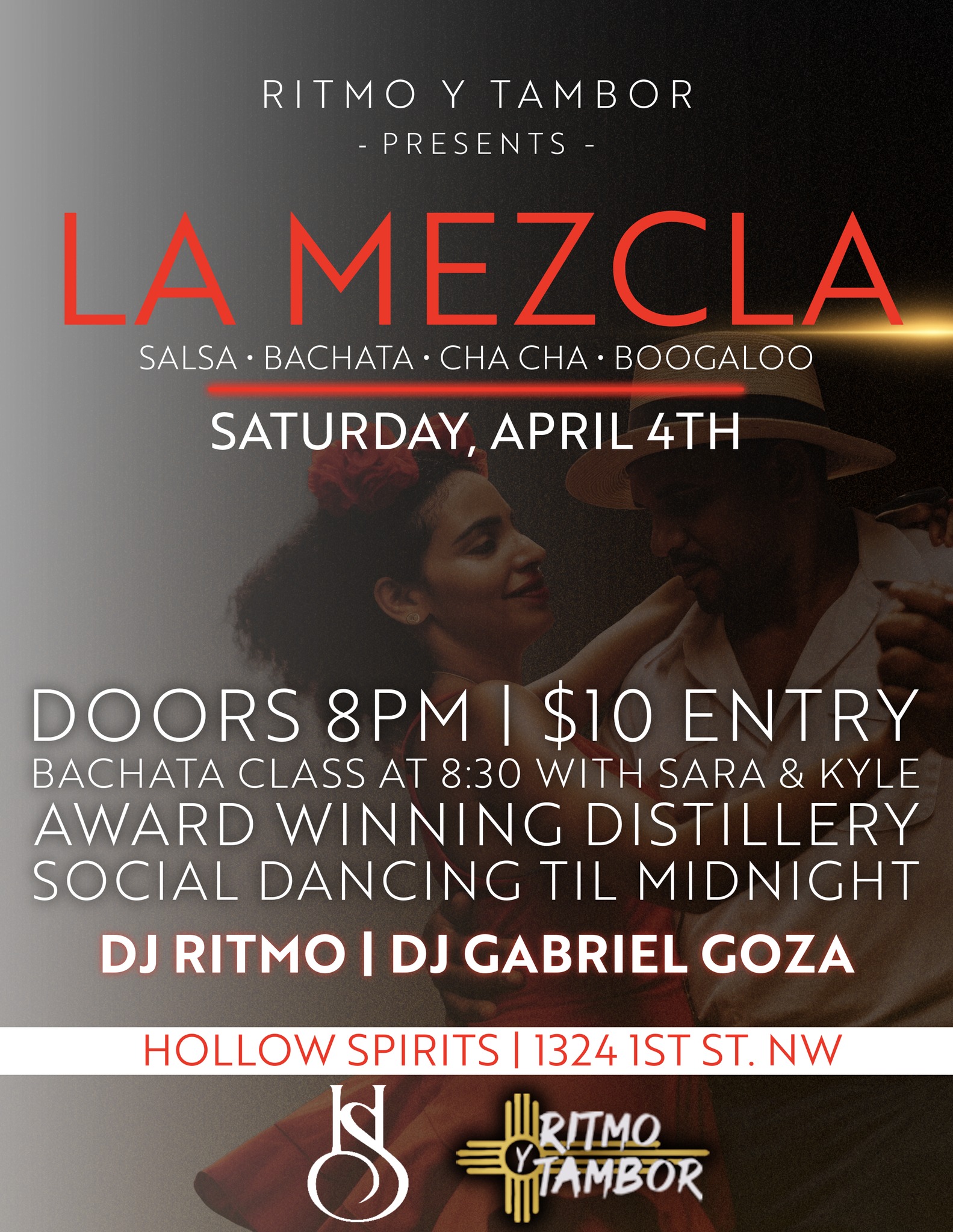 LA MEZCLA: First Saturdays Salsa & Bachata Social