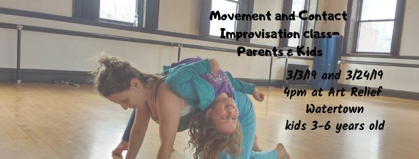 Contact Improvisation and movement workshop- Parents & kids