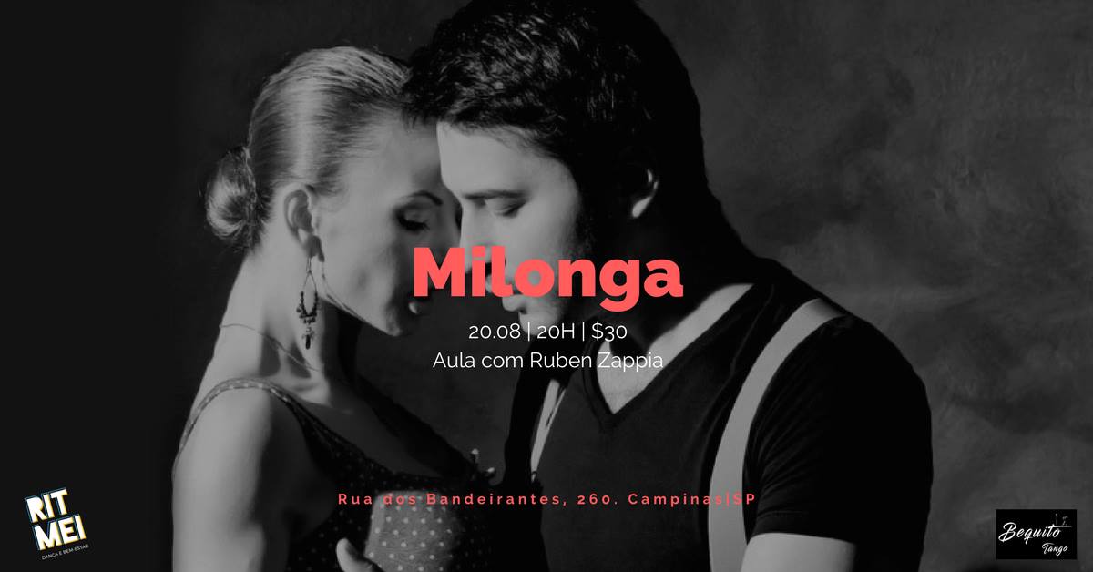 Milonga com Ruben Zappia