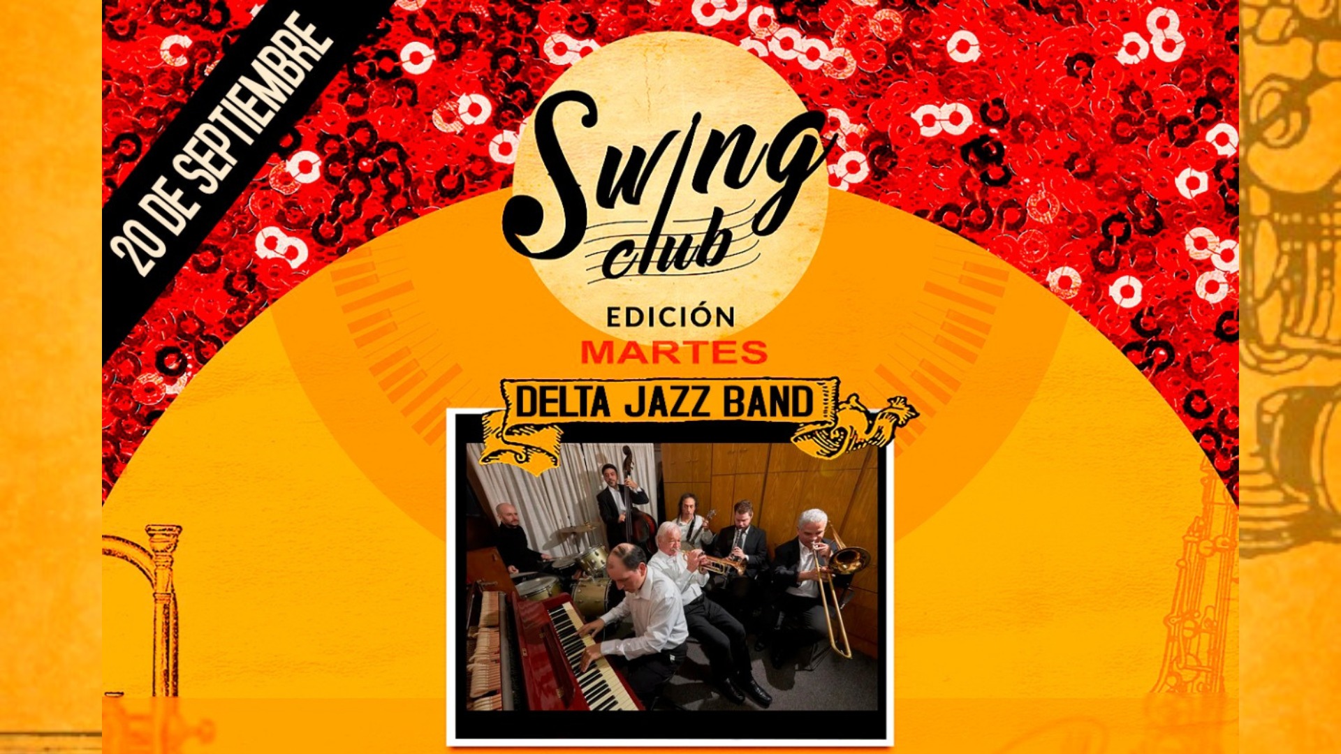 DELTA JAZZ BAND en SWING CLUB !!! MAR 20 SEP