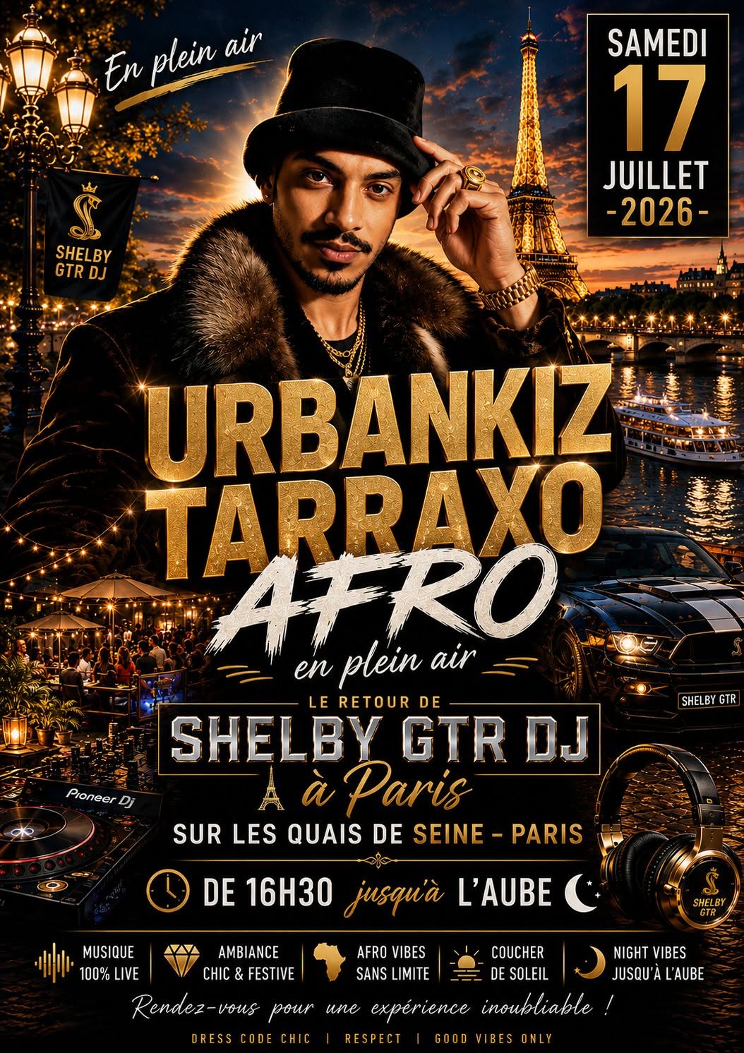 URBANKIZ TARRAXO AFRO EN PLEIN AIR